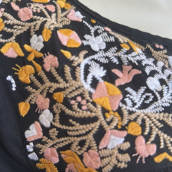 Madewell Embroidered Slit Sleeve Dress - Picture 8 of 11